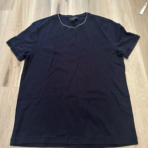 Banana Republic Dark Blue Short Sleeve Tee